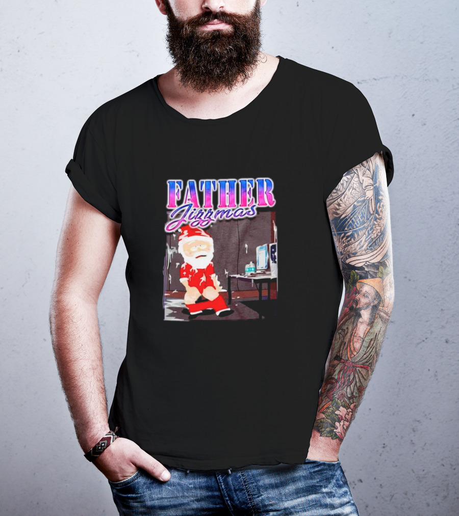 Father Jizzmas Funny Santa T-Shirt