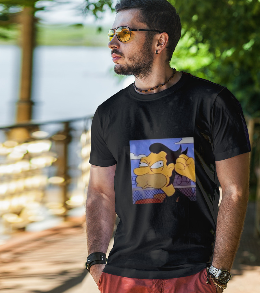 The Simpson Trophy Eyes Lenny T-Shirt