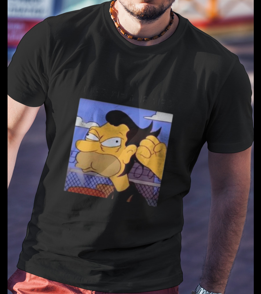 The Simpson Trophy Eyes Lenny T-Shirt