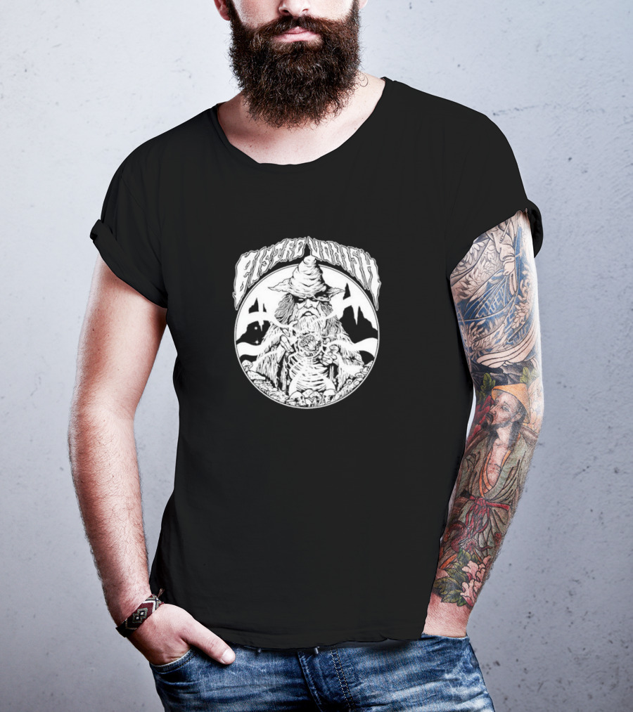 Blasted Vonish Wizard Skull T-Shirt