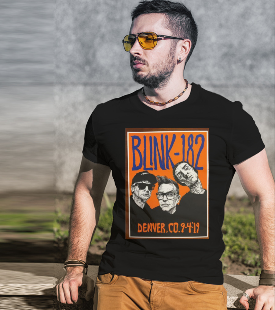 BLINK-182 Denver CO 9-4-19 T-Shirt