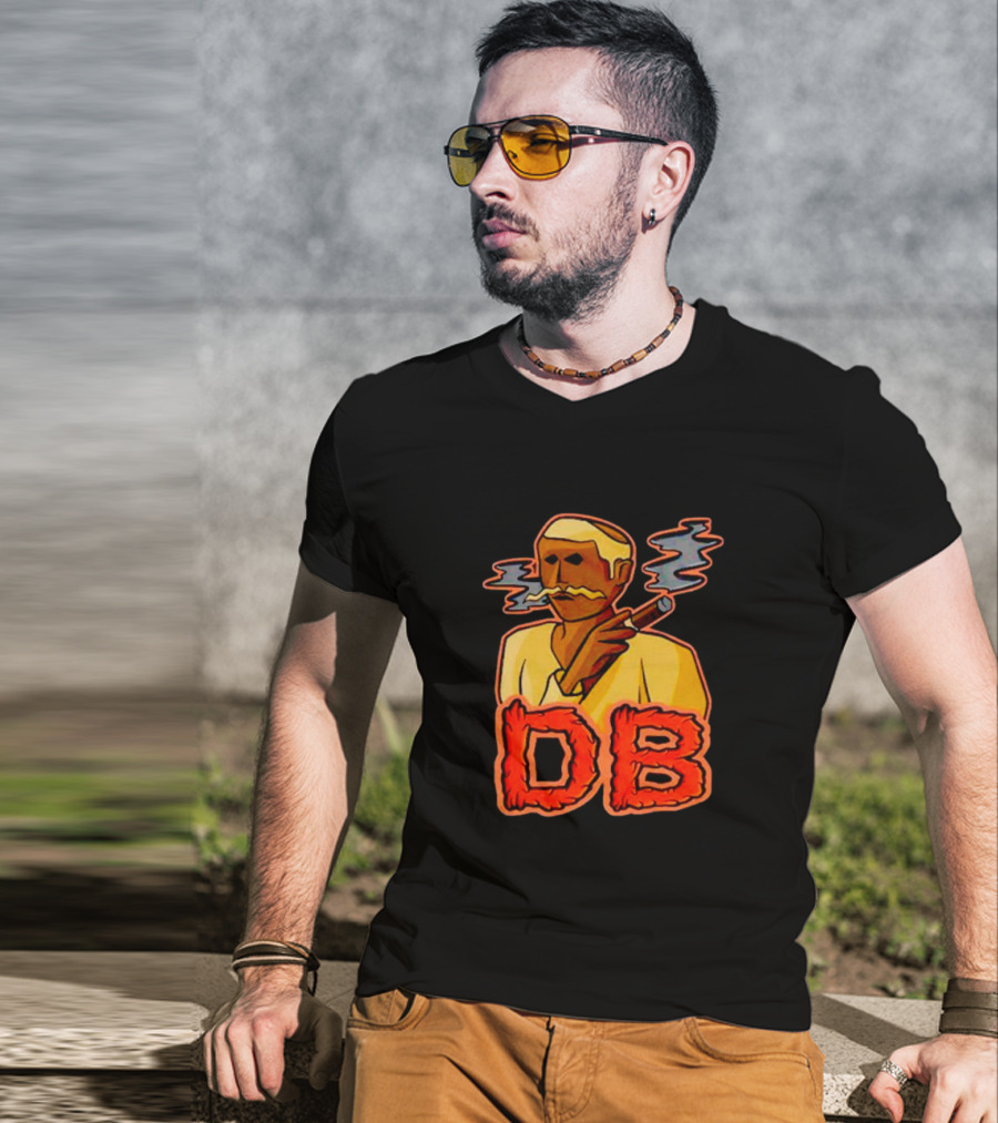 DB OSRS Character Smoking Cigar T-Shirt