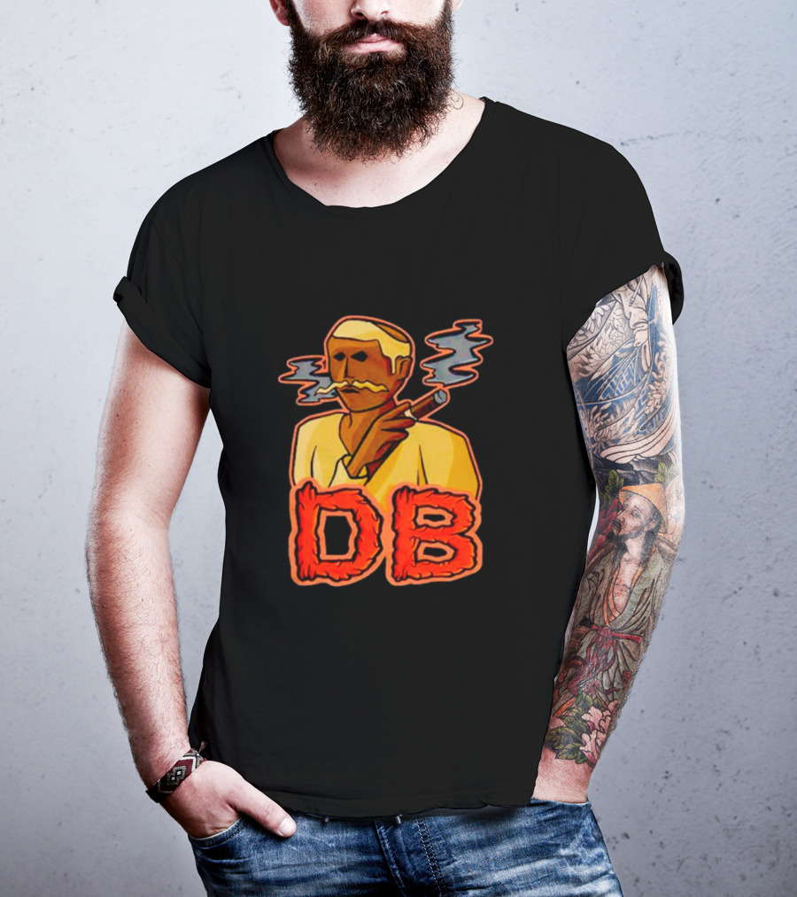 DB OSRS Character Smoking Cigar T-Shirt