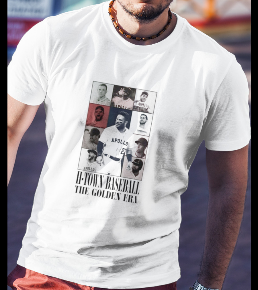 Apollo H-Town Baseball The Golden Era T-Shirt