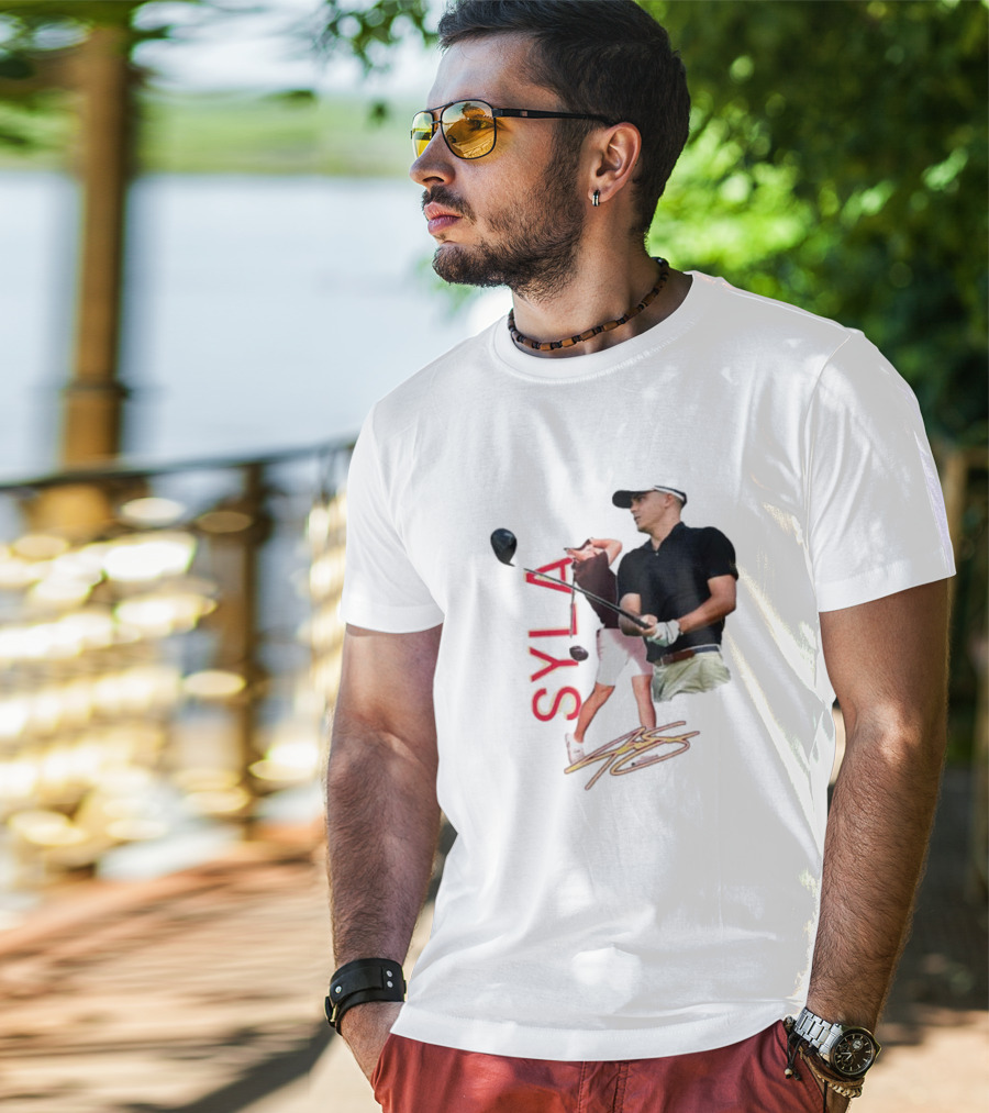 SYLAK Golf Swing Gold Signature T-Shirt