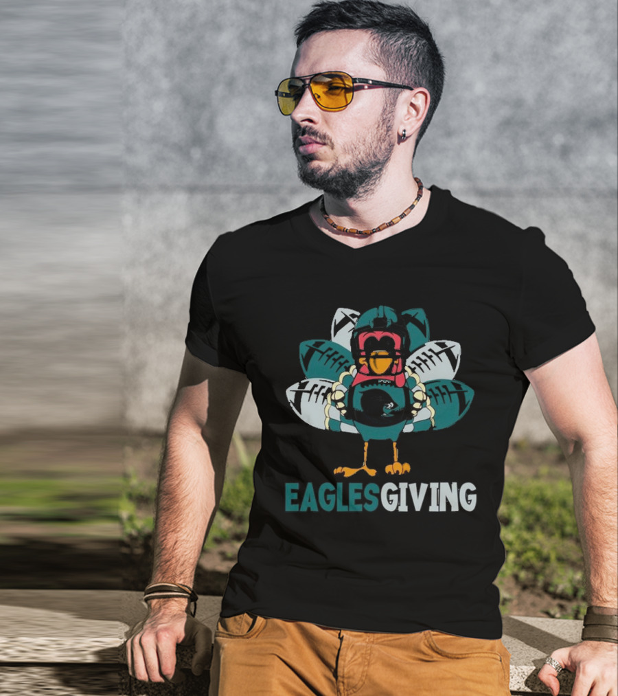 Eaglesgiving Turkey Philadelphia Eagles Thanksgiving T-Shirt