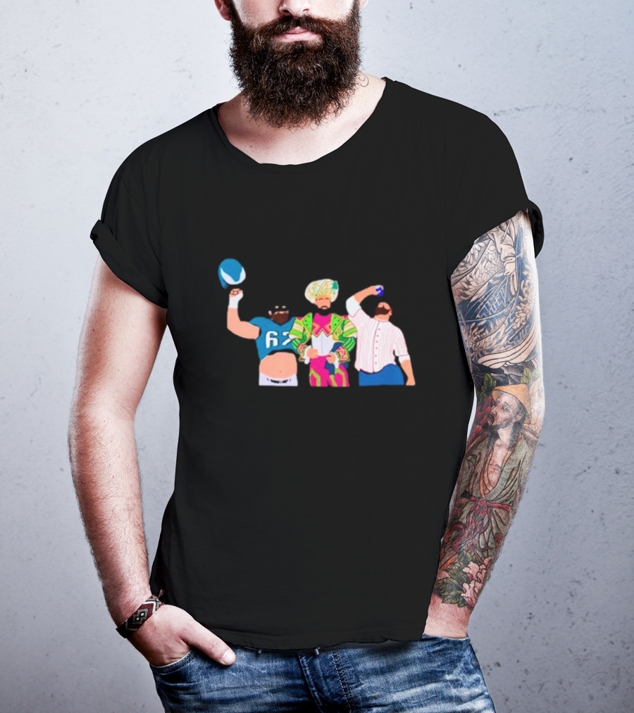 Philly Jason Kelce Iconic Outfits And Cheers T-Shirt