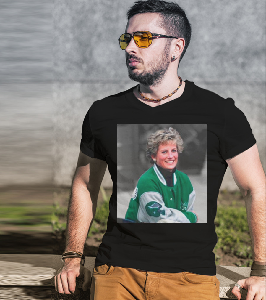 Philadelphia Eagles Fan Princess Diana Iconic T-Shirt