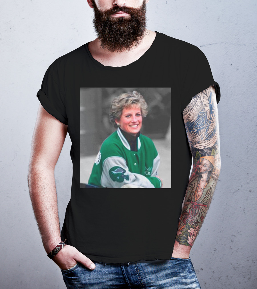Philadelphia Eagles Fan Princess Diana Iconic T-Shirt