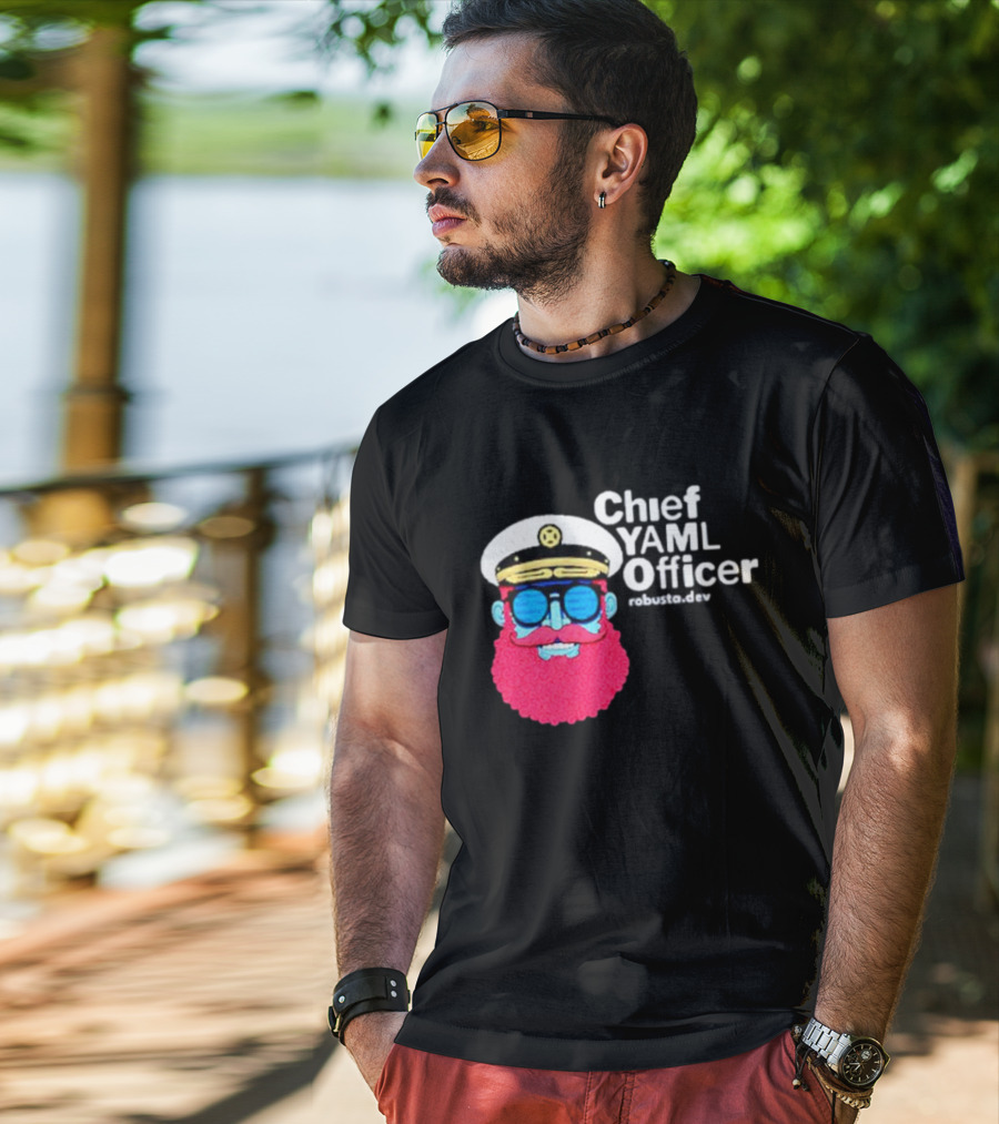 Chief Yaml Officer Robusta.dev T-Shirt