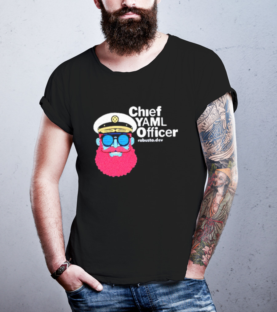 Chief Yaml Officer Robusta.dev T-Shirt