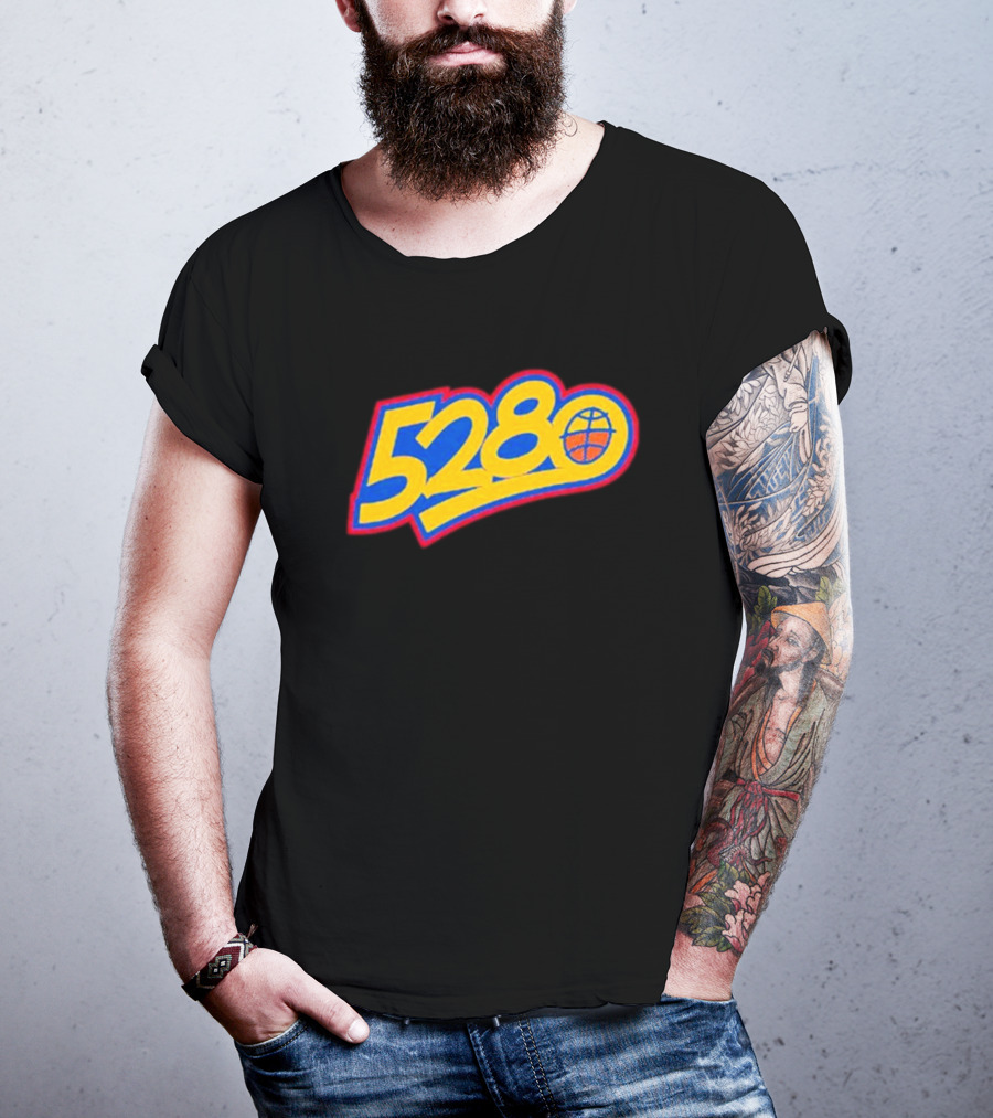 Denver Nuggets 5280 Basketball Team Spirit Mile High City Pride T-Shirt