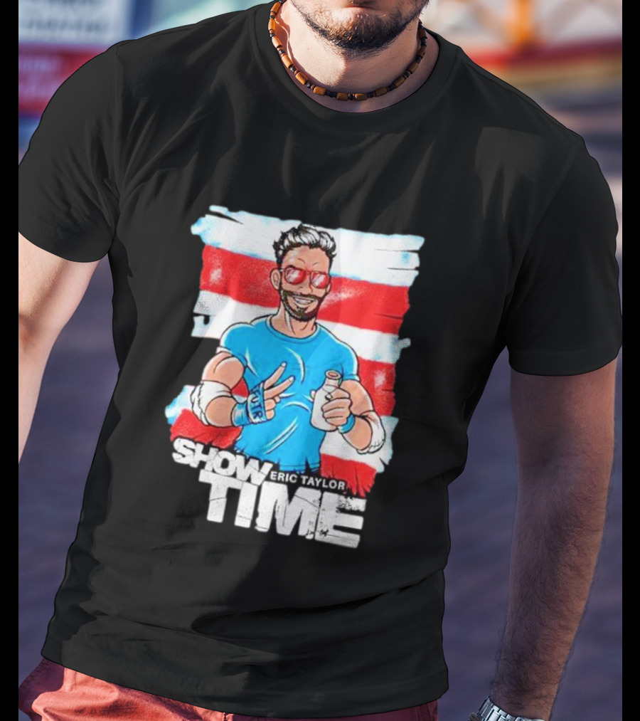Eric Taylor Show Time Peace Pose And Drink T-Shirt