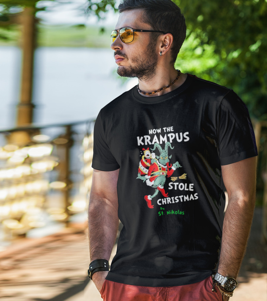 How The Krampus Stole Christmas By St. Nikolas T-Shirt