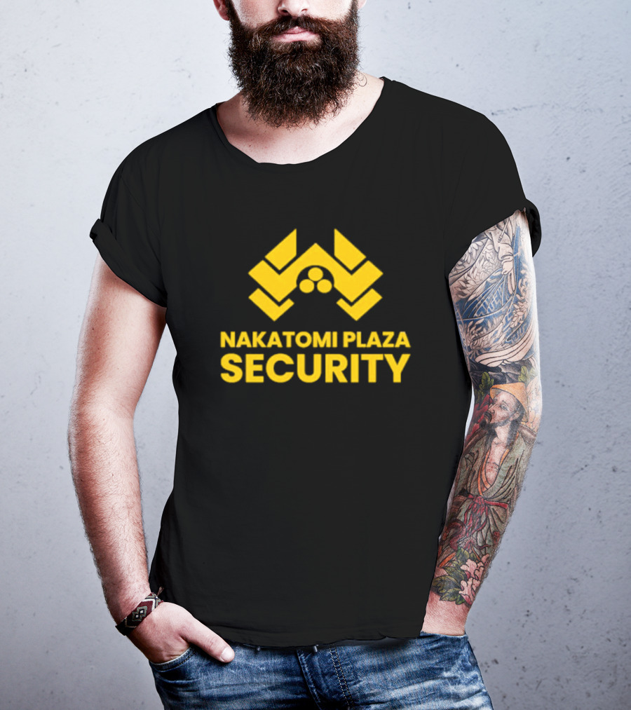 Nakatomi Plaza Security Die Hard Christmas Movie T-Shirt