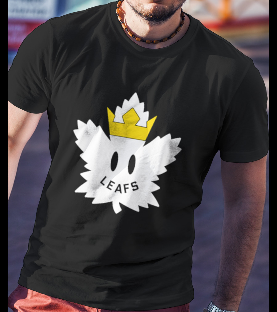 Crown Leafs Ghost Emblem T-Shirt