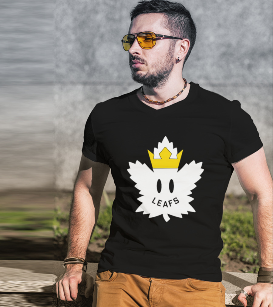 Crown Leafs Ghost Emblem T-Shirt