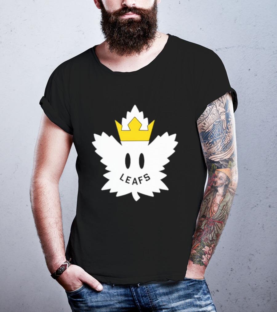 Crown Leafs Ghost Emblem T-Shirt