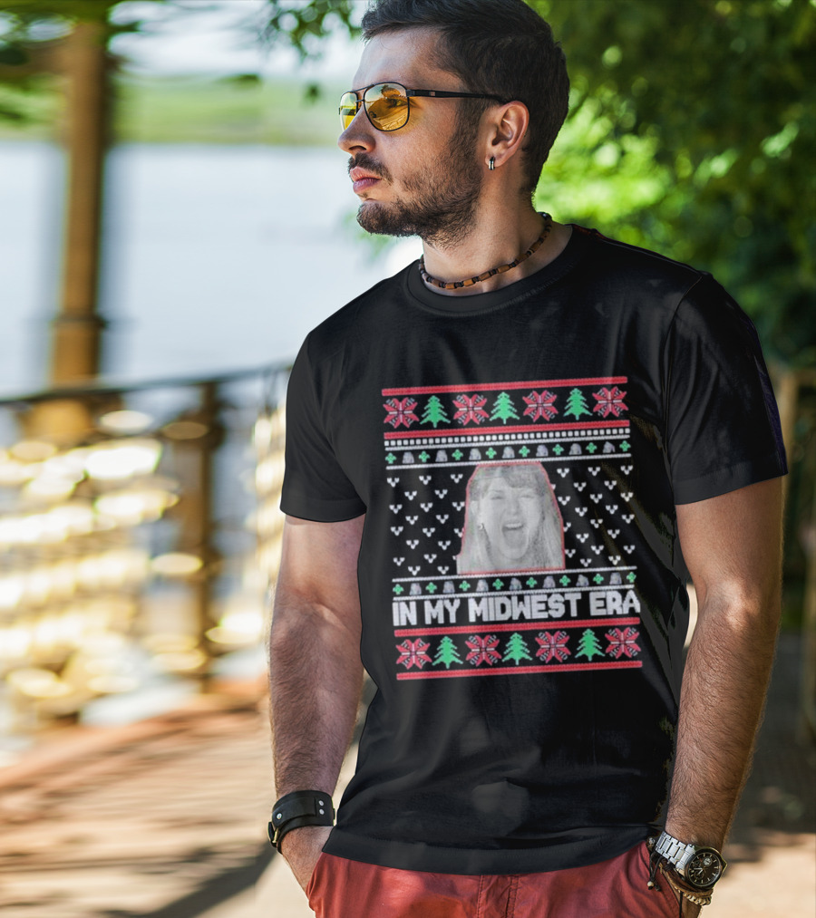 In My Midwest Era Ugly Sweater Holiday T-Shirt