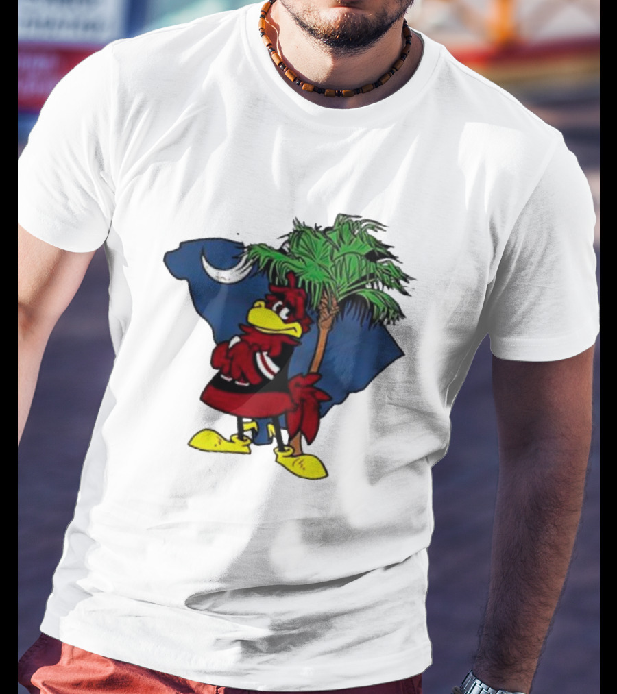 South Carolina Gamecocks Palmetto Moon Mascot T-Shirt
