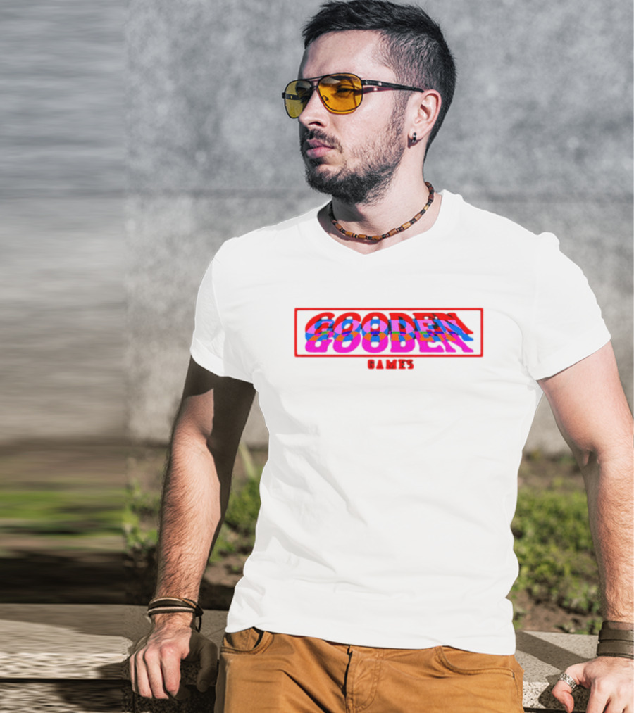 Drew Gooden Merch Gooden Games Glitch Text T-Shirt