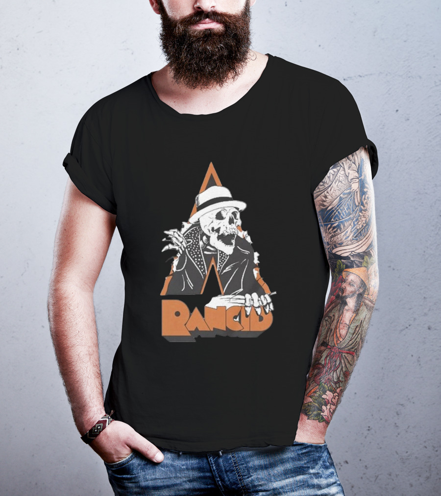 Rancid Skull Retro Style Ultra Breakout T-Shirt