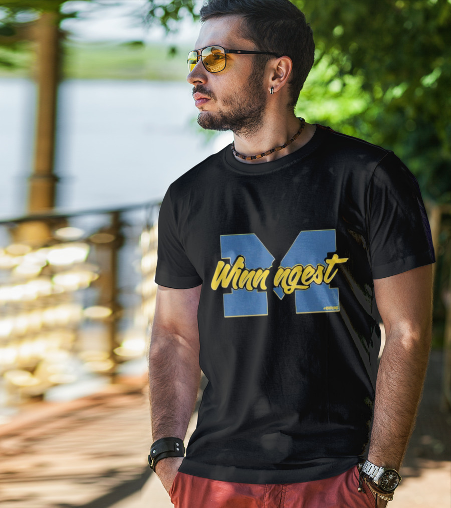 Michigan Wolverines Winningest Block M T-Shirt