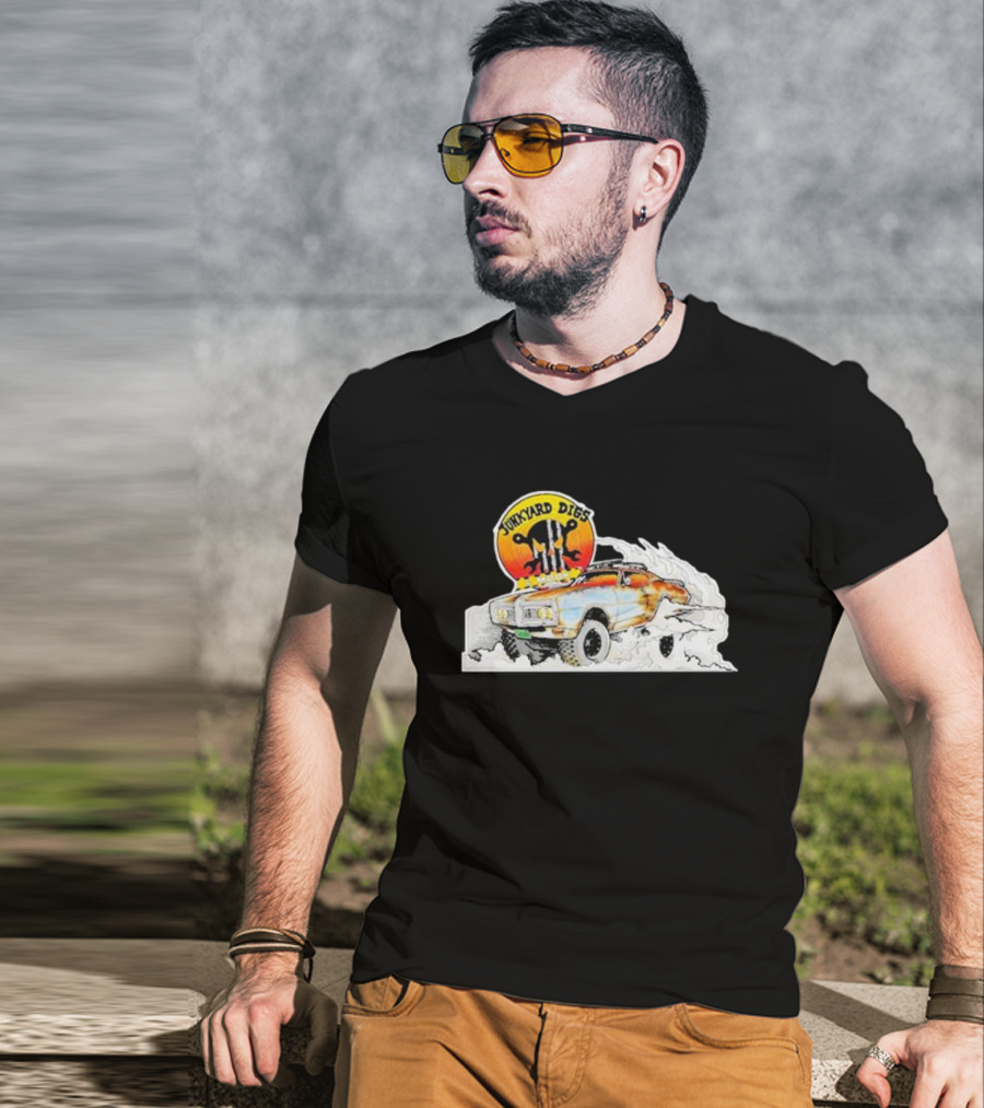Junkyard Digs Explosive 1968 Lemans Adventure T-Shirt