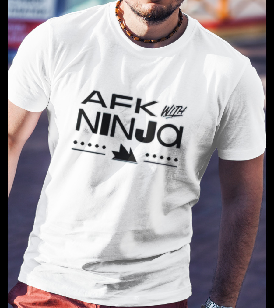 AFK With Ninja Neon Arrow Dots T-Shirt