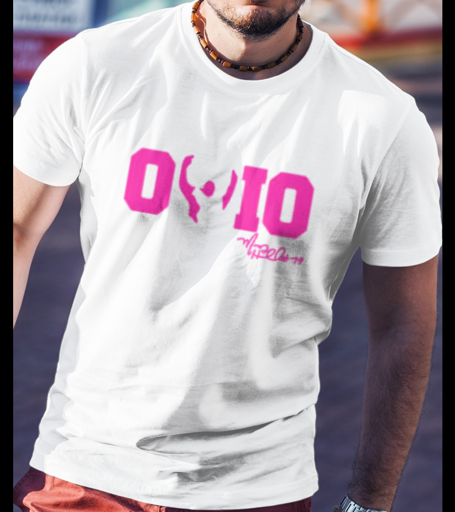 Ohio State Marcus Hall Signature O-H-I-O T-Shirt