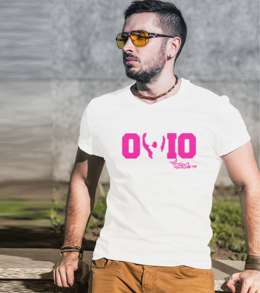 Ohio State Marcus Hall Signature O-H-I-O T-Shirt