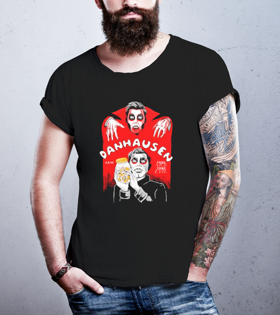 AEW Danhausen Very Nice Very Evil Faust T-Shirt