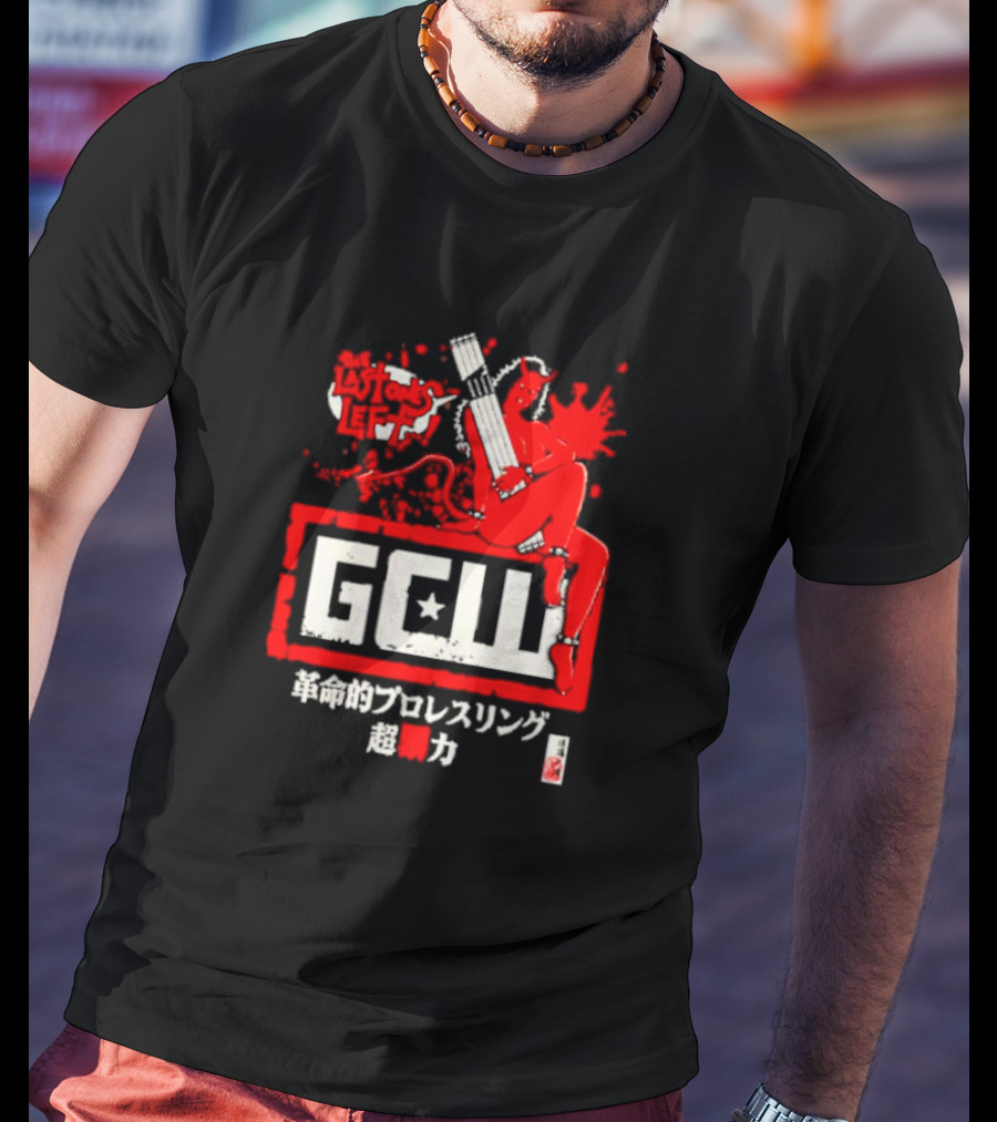 GCW The Last Ones Left Revolutionary Wrestling超力 T-Shirt