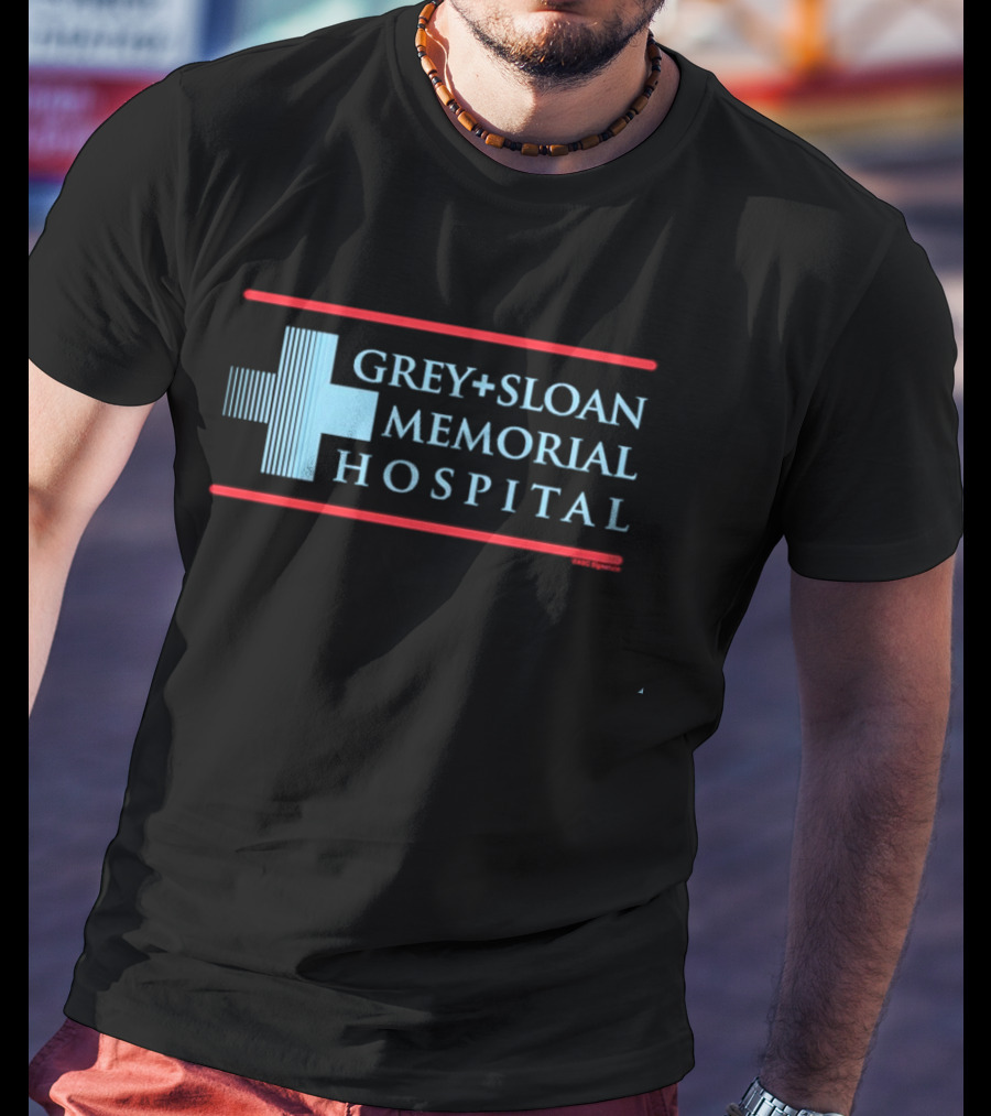 Grey + Sloan Memorial Hospital Logo Grey's Anatomy Fan Merchandise T-Shirt