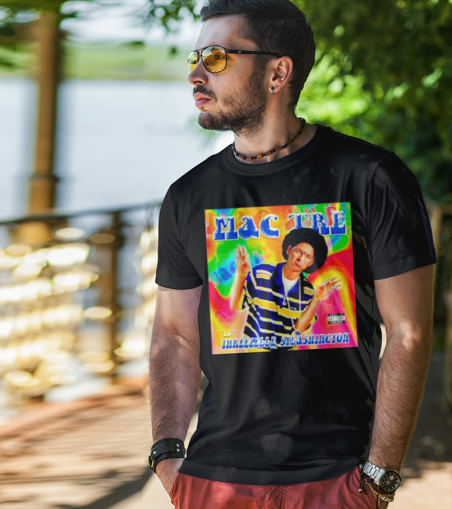 Mac Tre Is Threezelle Splashington Vibrant Hip-Hop T-Shirt