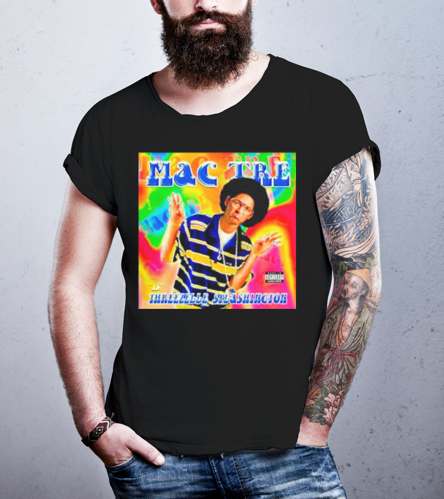 Mac Tre Is Threezelle Splashington Vibrant Hip-Hop T-Shirt