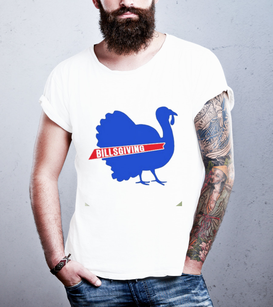 Buffalo Bills Thanksgiving Turkey Billsgiving T-Shirt