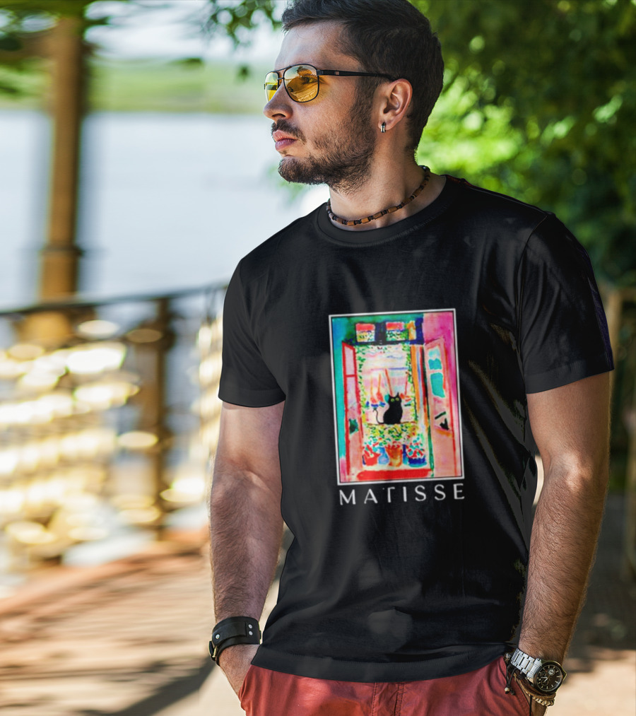 Matisse Open Window With Cat T-Shirt