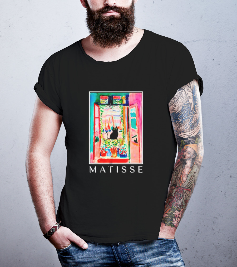 Matisse Open Window With Cat T-Shirt