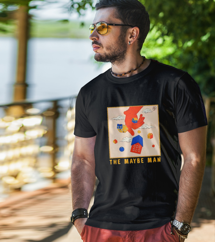 The Maybe Man Floating Houses And Clouds AJR T-Shirt