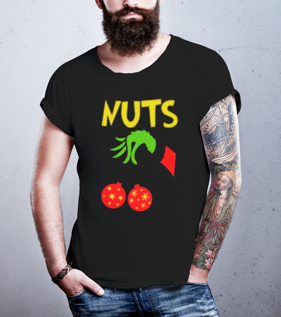 Nuts Grinch Christmas Couples Baby T-Shirt
