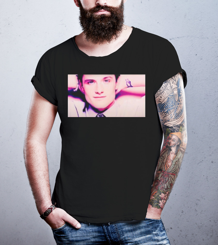 Josh Hutcherson Whistle Iconic Pose T-Shirt