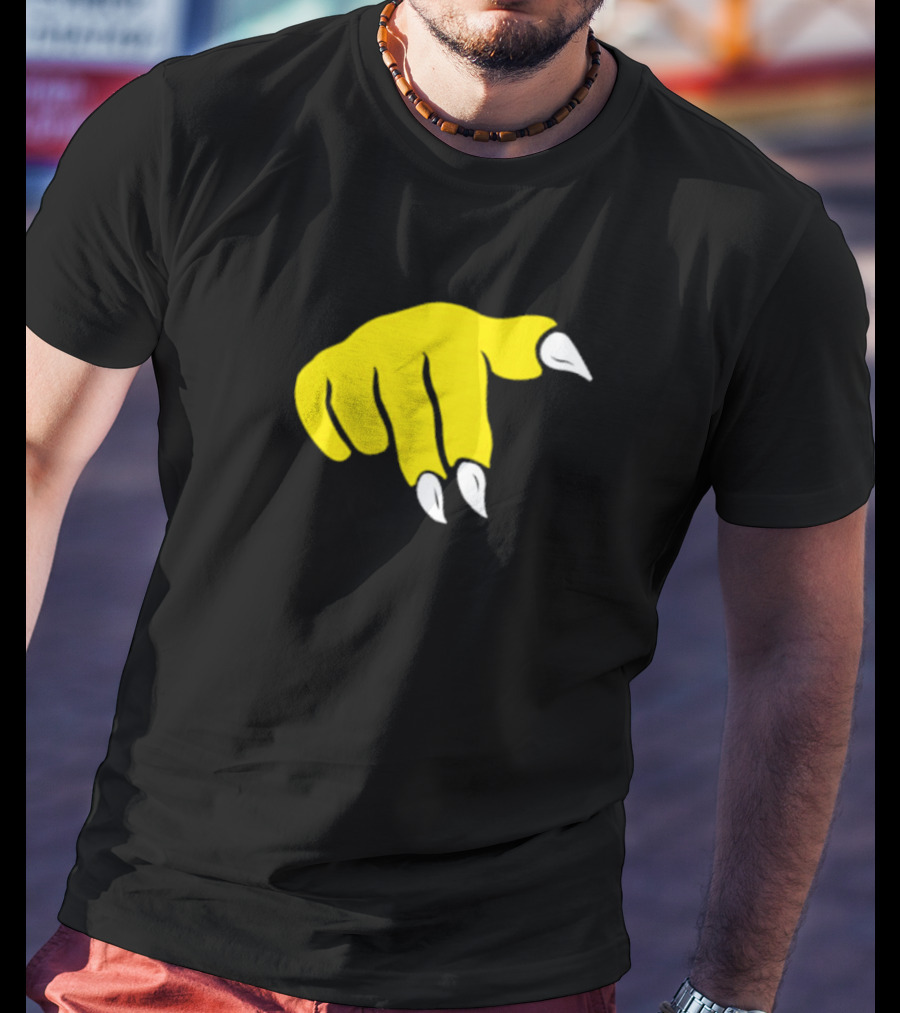 Tod Lanter's Down Small Batch Yellow Claw T-Shirt