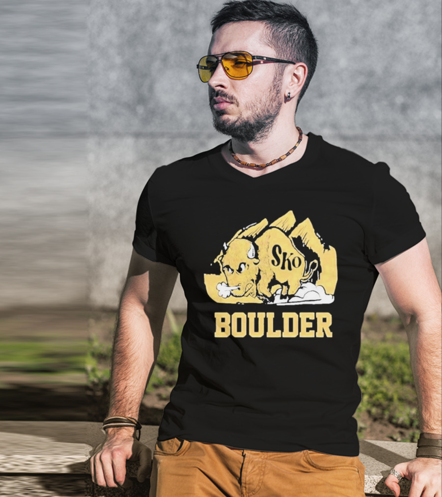 Vintage Sko Boulder Golden Buffalo T-Shirt
