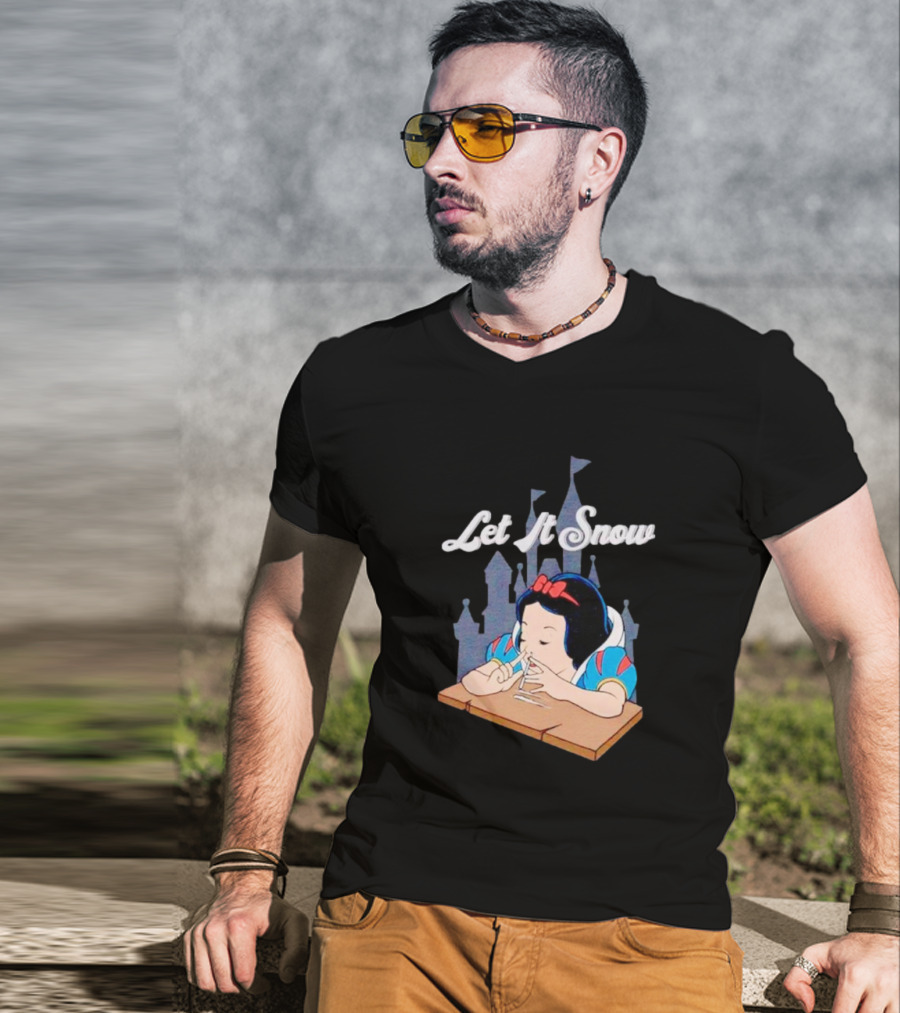 Let It Snow White Castle Party T-Shirt