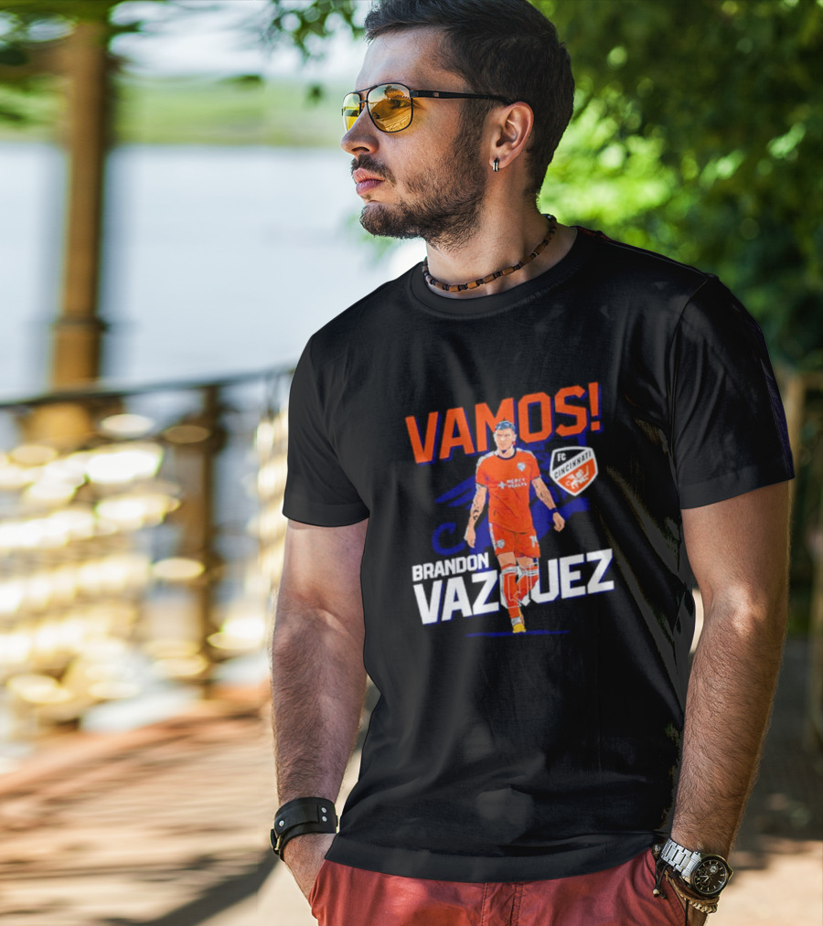 VAMOS Brandon Vazquez FC Cincinnati T-Shirt