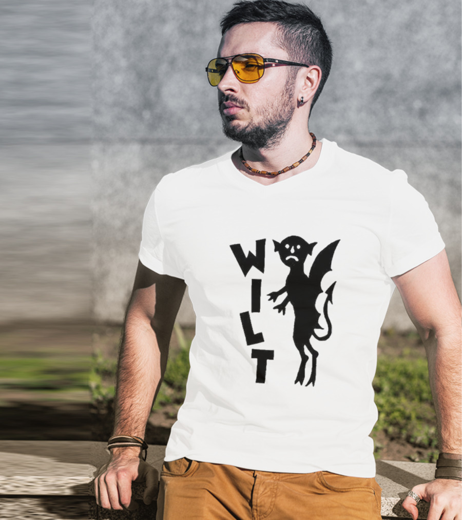 Wilt Demon Graphic Black T-Shirt