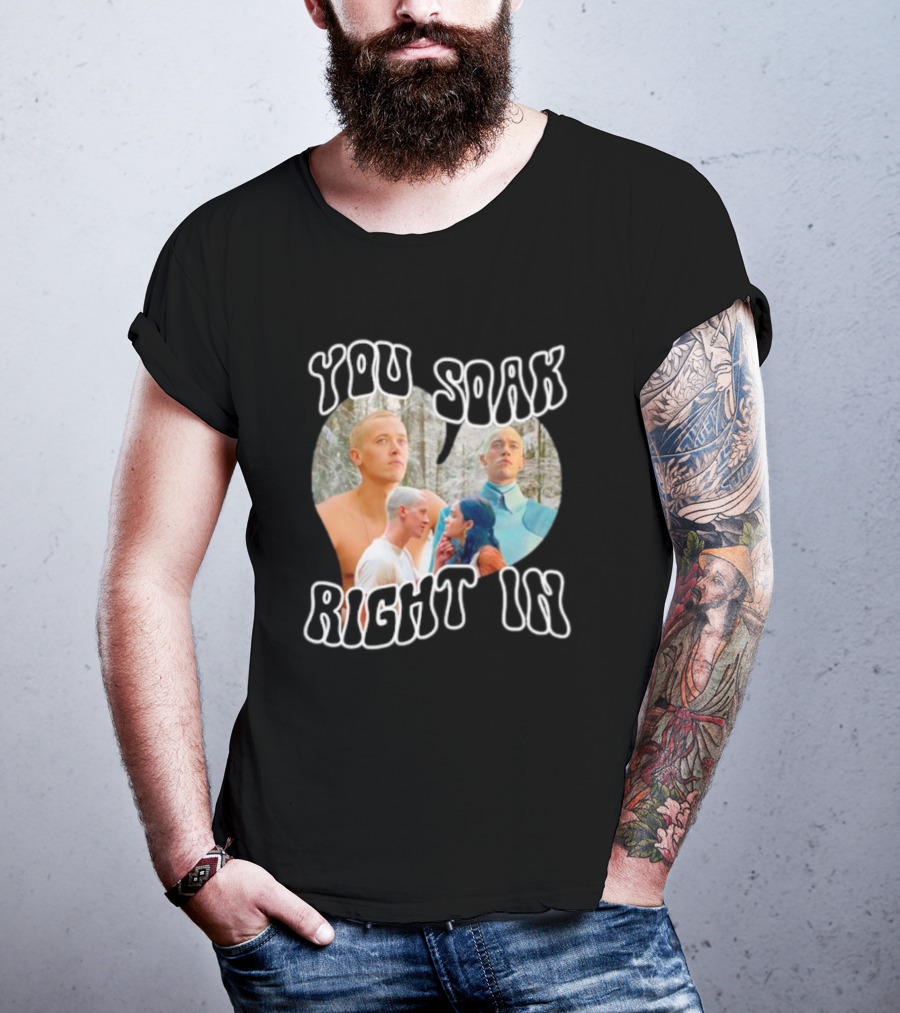 You Soak Right In Raised By Wolves Collage T-Shirt