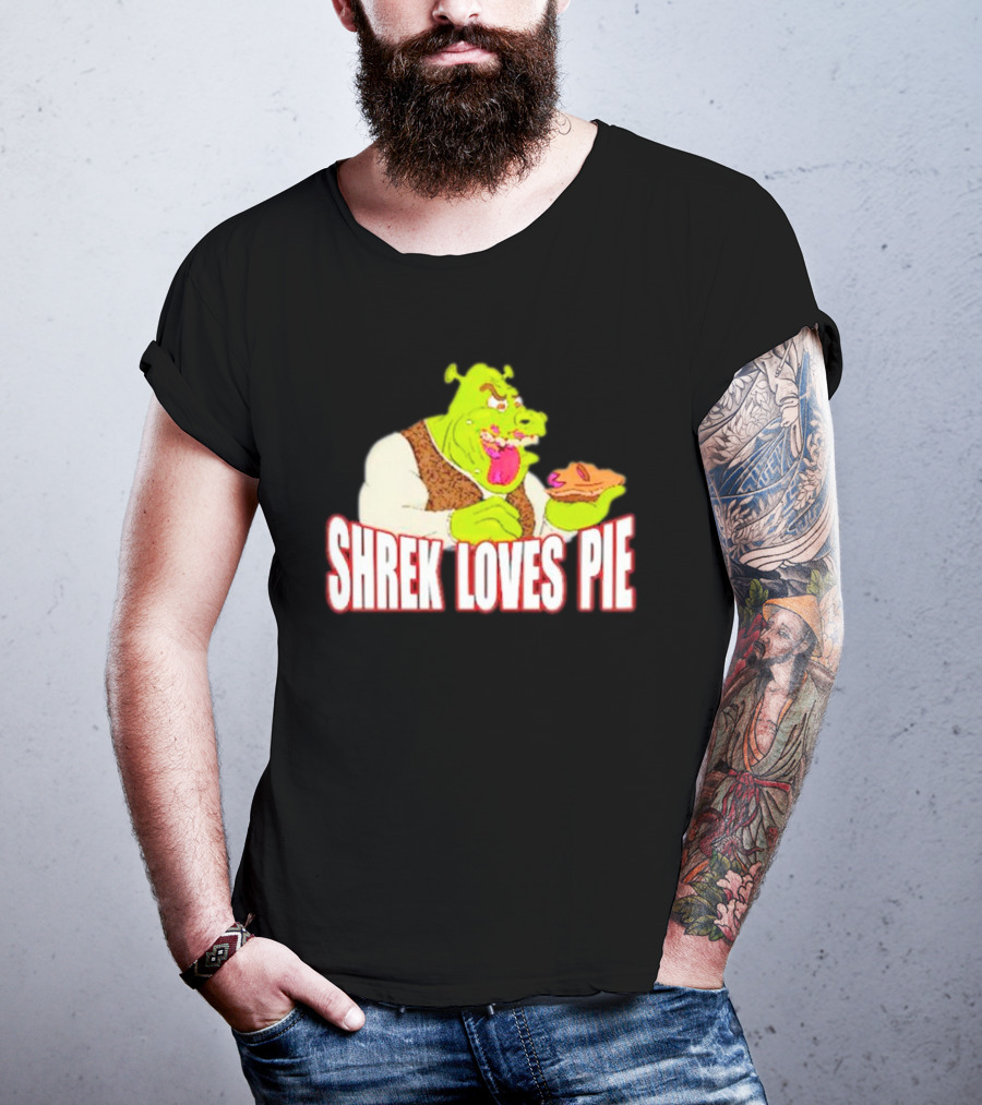 Shrek Loves Pie Ogre Eating T-Shirt