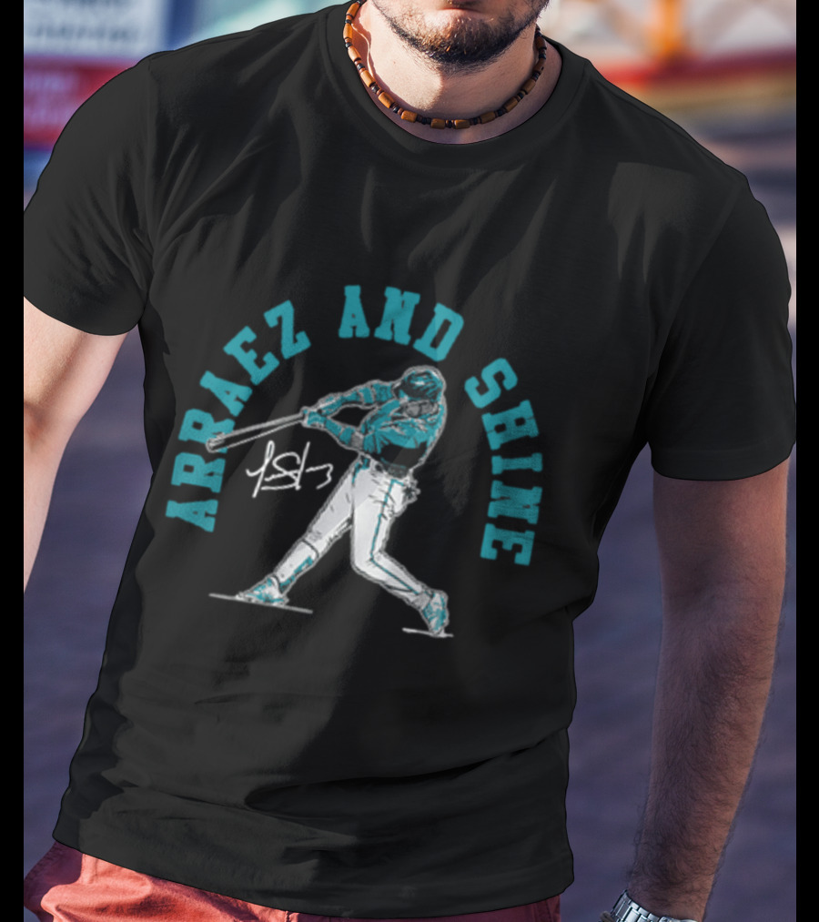 Arraez And Shine Baseball Miami T-Shirt